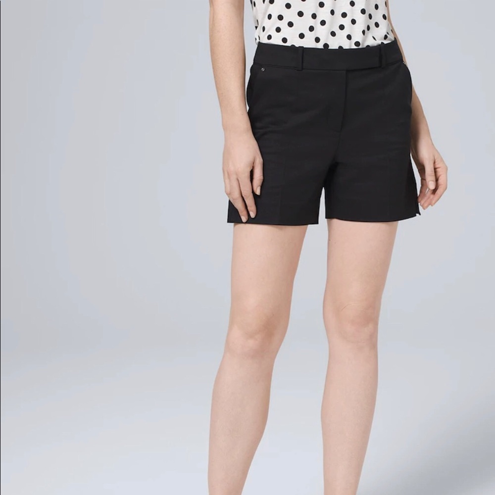 White House Black Market navy blue 5-inch shorts